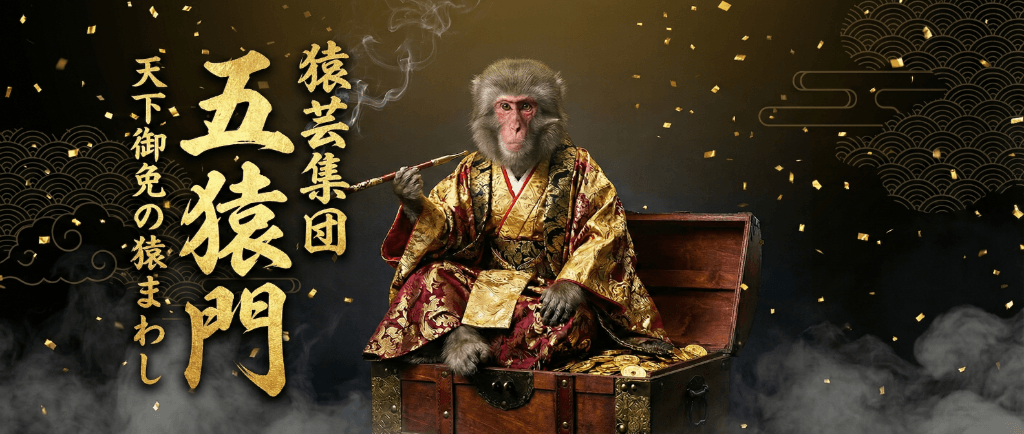 猿芸集団 五猿門 - 天下御免の猿まわし
