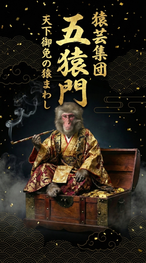 猿芸集団 五猿門 - 天下御免の猿まわし